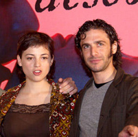 Leonor Watling y Leonardo Sbaraglia durante la presentaci&oacute;n