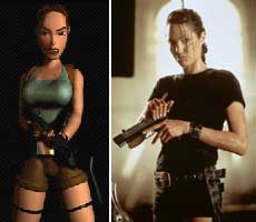 Angelina Jolie interpreta a Lara Croft
