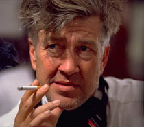 El realizador David Lynch en un momento del rodaje de Mulholland Drive
