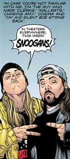 Jay y Bob el silencioso en version comic