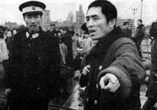 Zhang Yimou en uno de sus rodajes