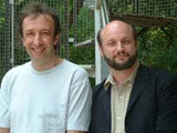 Juan Jos Campanella y Eduardo Blanco