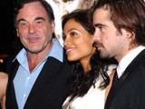 Oliver Stone, Angelina Jolie y Colin Farrell