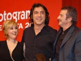 Javier Bardem, Juan Diego y Anabel Alonso
