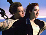 DiCaprio y Winslet, en <em>Titanic</em>