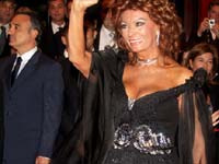Sof�a Loren, en su homenaje