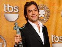 Javier Bardem, con su premio