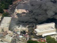 Una imagen del incendio