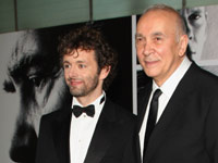 Michael Sheen y Frank Langella