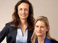 Mary Dickinson y Charlene Fisher
