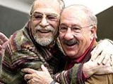 Nino Manfredi junto a Alfredo Landa