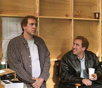 Nicholas Cage como los gemelos Kaufman